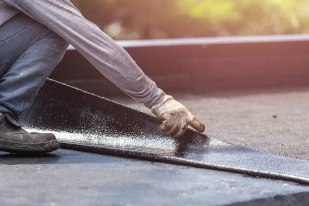 Professional Waterproofing technician working in Woodbury Heights, NJ